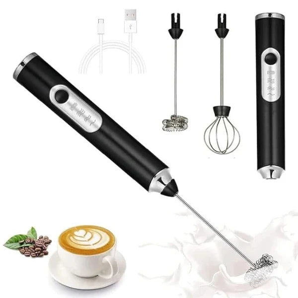 FrothWhirl™ –   2-in-1 Whisk & Beater | Easy to Clean | Café Vibes Anywhere