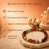 Ruling Number 9 | Crystal Bracelet | Numerology Bracelet - 8mm