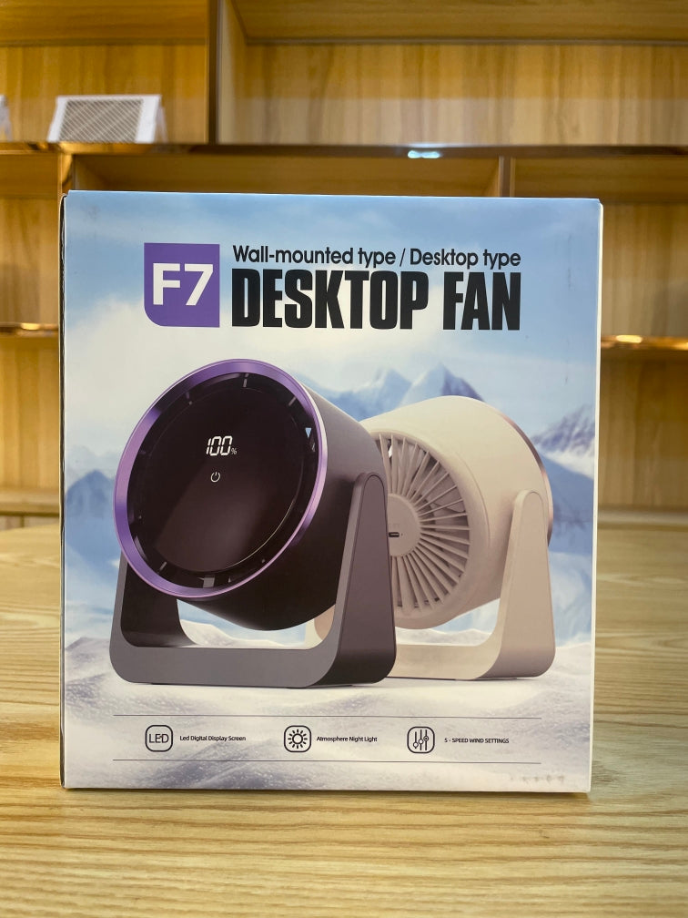 Mini Wireless Desk Fan