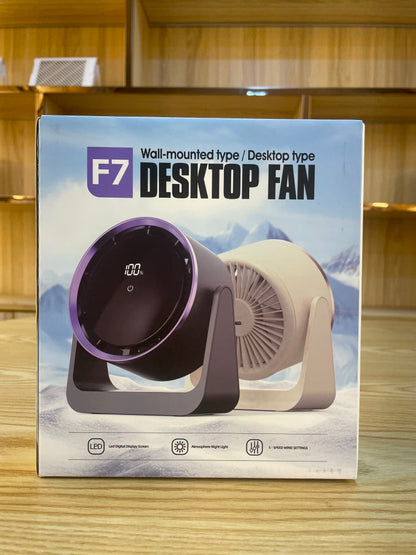 Mini Wireless Desk Fan