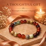 Ruling Number 9 | Crystal Bracelet | Numerology Bracelet - 8mm