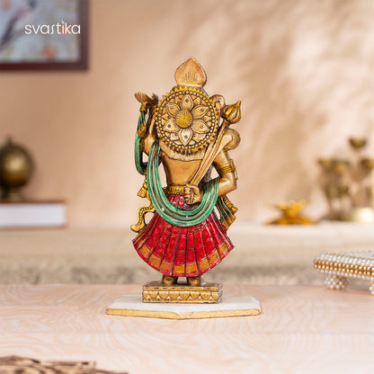 Lord Shreenath Ji Murti Antique Idol (10 Inch)