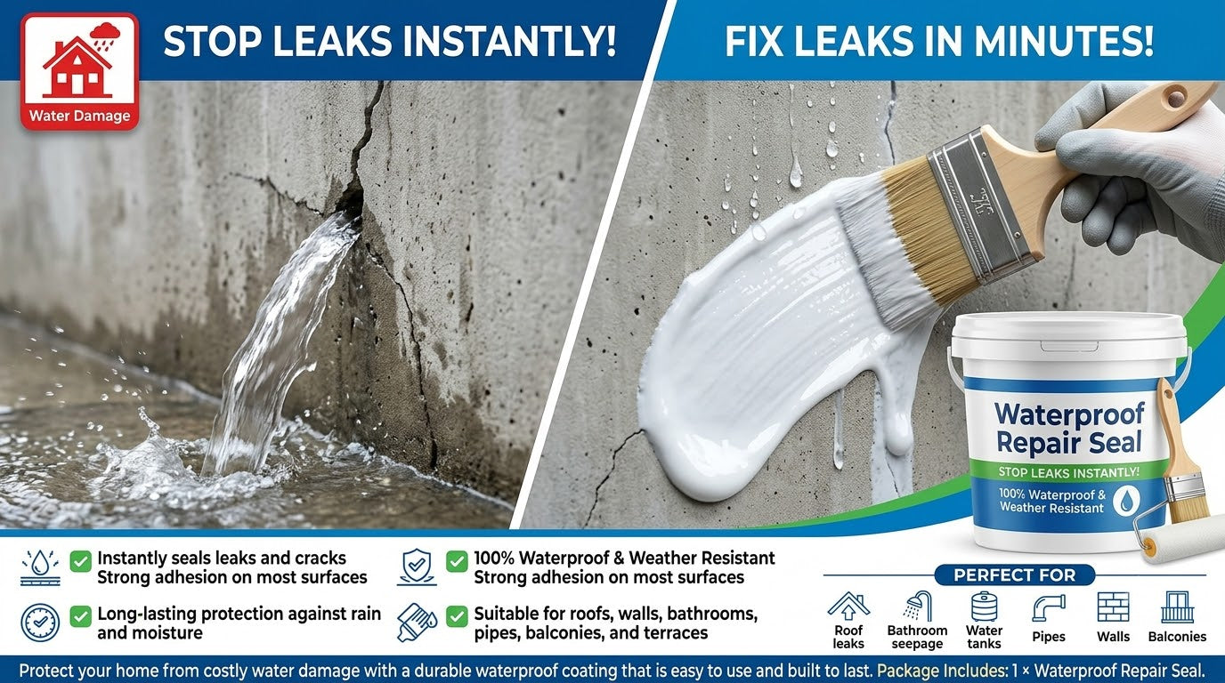 Waterproof Glue, Waterproof Insulating Sealant, Transparent Repair Leak Waterproof Adhesive