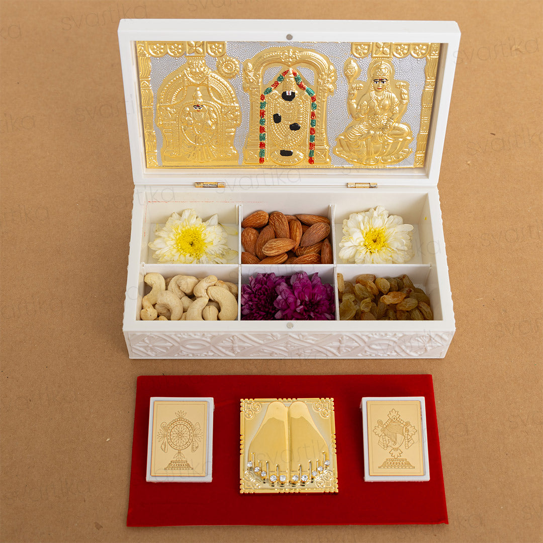 Svastika Balaji Pocket Temple - Gold Plated