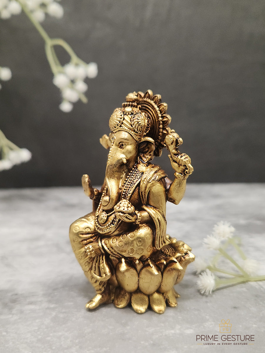 Brass Ganpati Idol