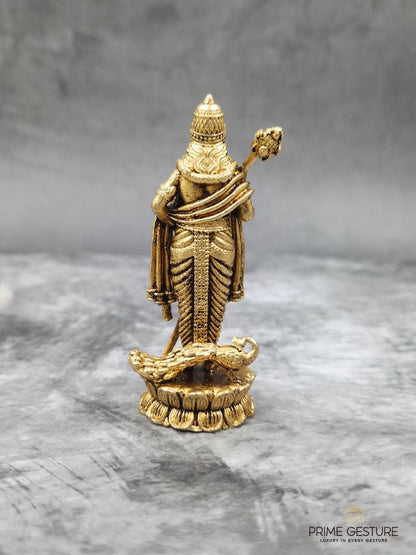 Brass Kartik Ji Idol for Study & Work Desk