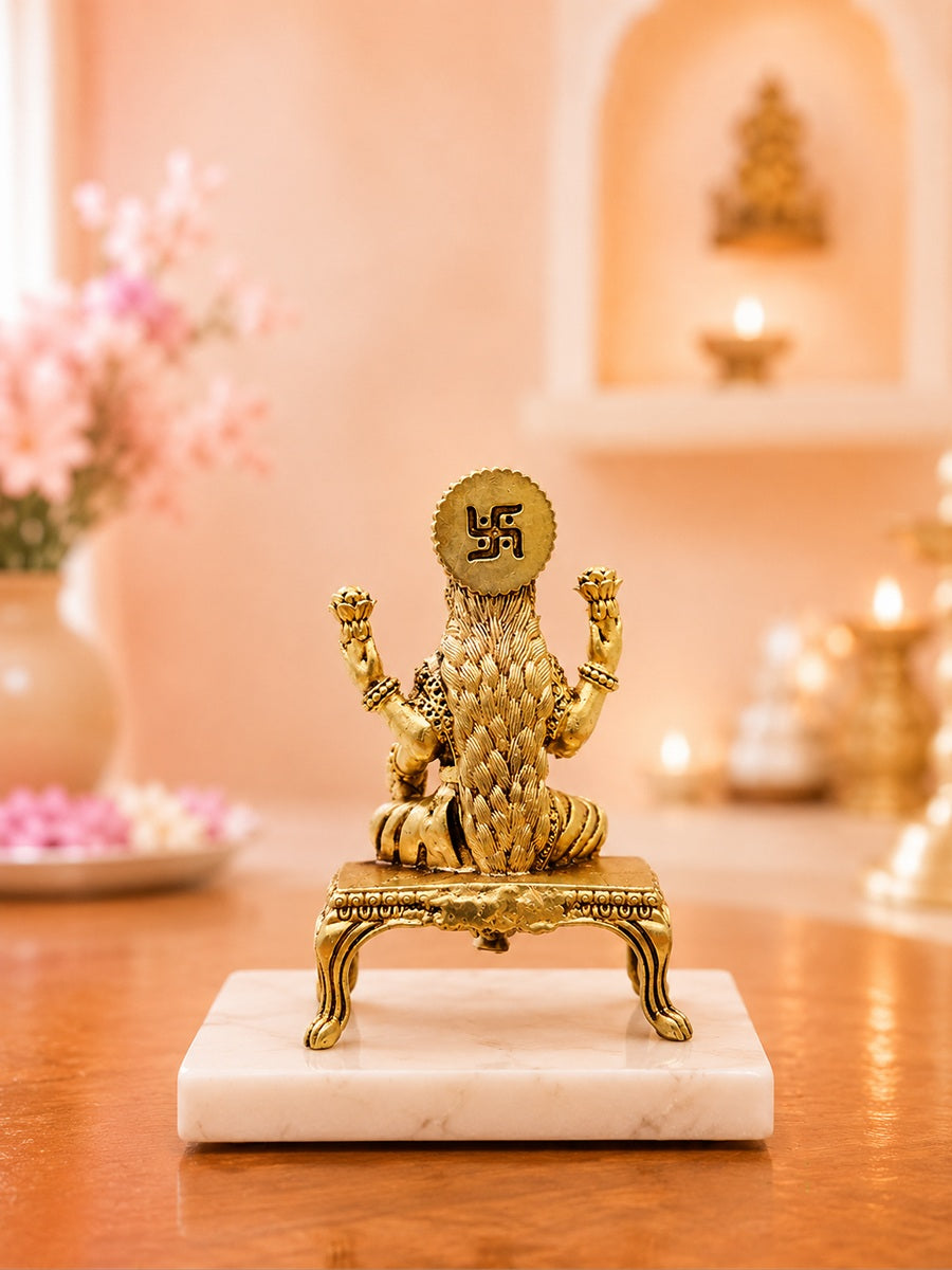 Brass Lakshmi Maa on Singhasan Idol
