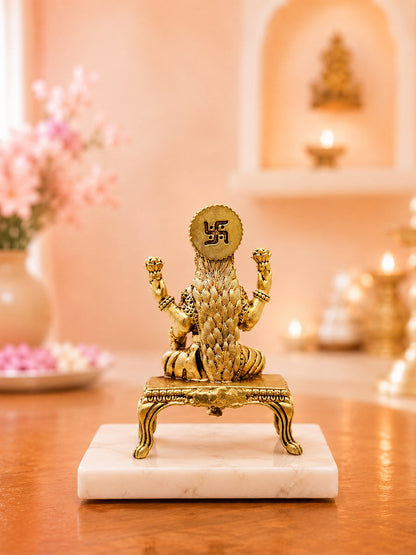 Brass Lakshmi Maa on Singhasan Idol