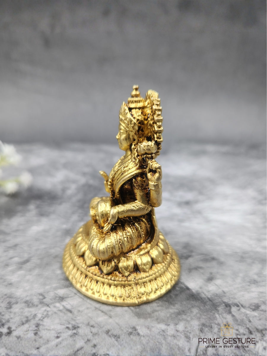 Brass Laxmi Ji Idol – A Symbol of Prosperity & Grace