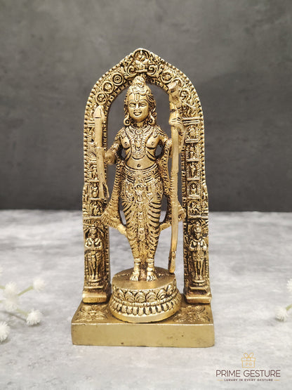 Divine Brass Shree Ram Lalla Idol