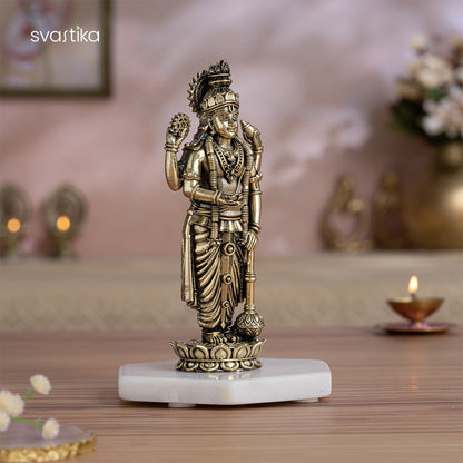 Brass Standing Lord Vishnu Murti (6 Inch)