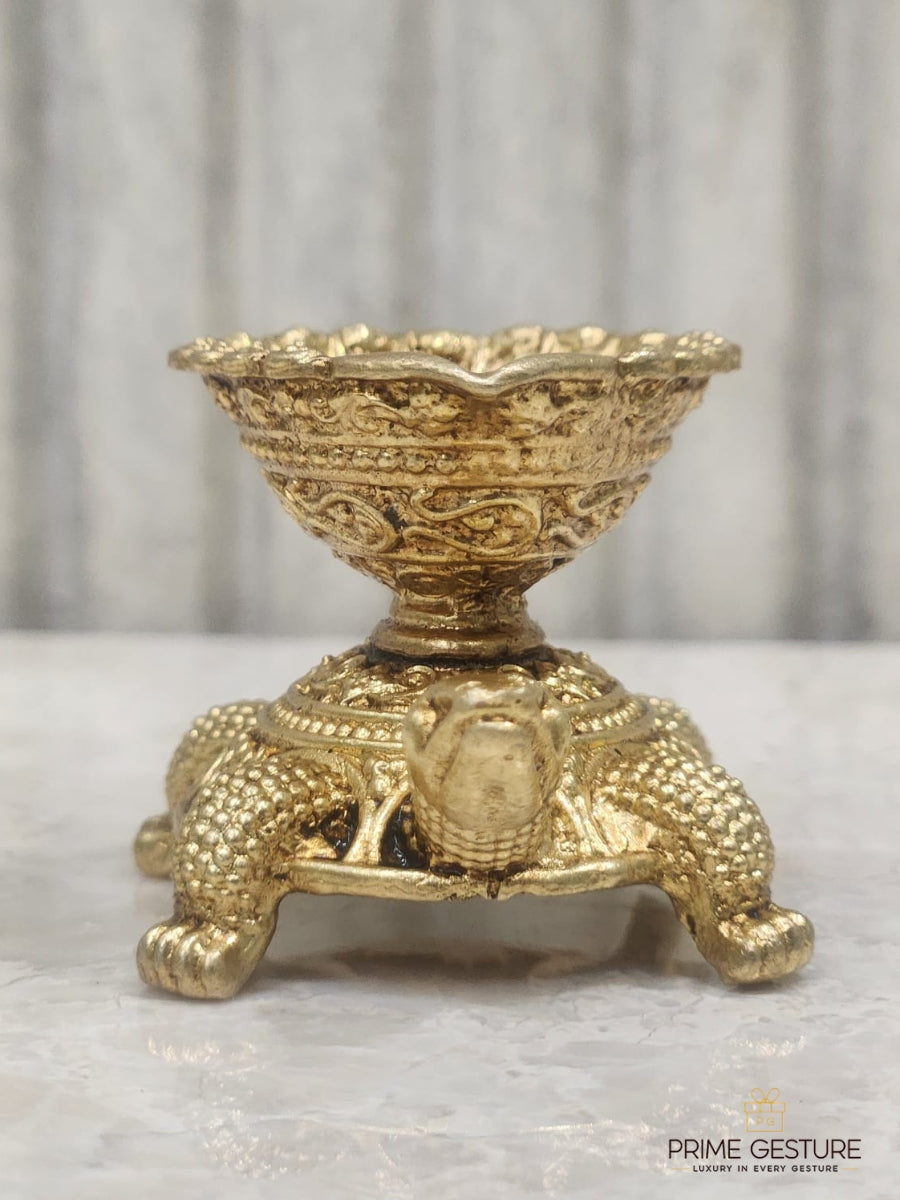 Brass Turtle Idol – Stability, Protection & Steady Progress