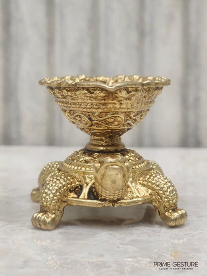 Brass Turtle Idol – Stability, Protection & Steady Progress