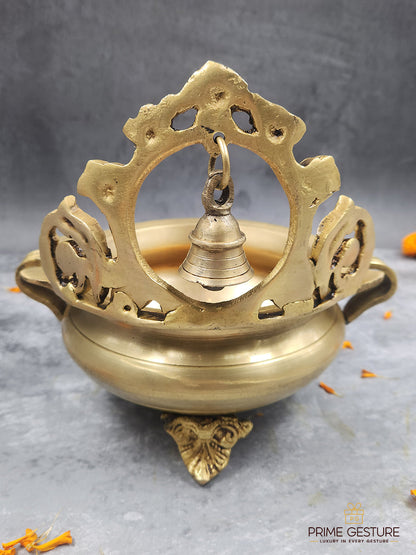 Vastu Shanti Brass Urli Bowl for Home Decor