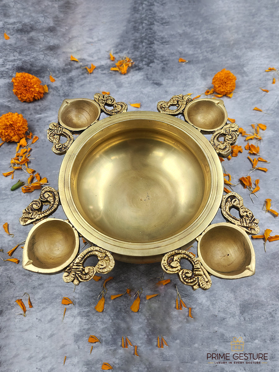 Vastu Shubh Jyoti Brass Urli Diya