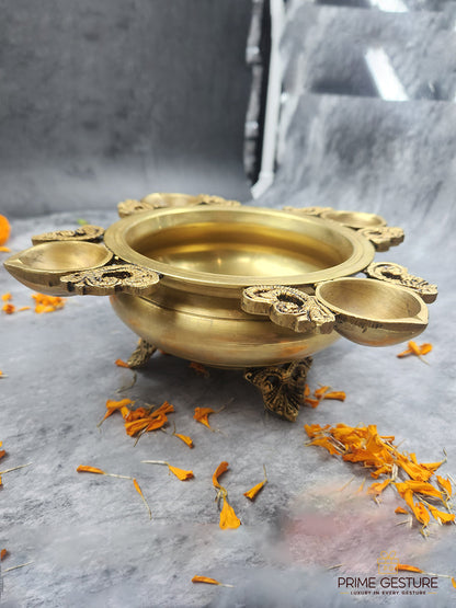 Vastu Shubh Jyoti Brass Urli Diya
