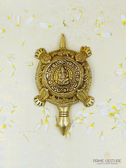 Pure Brass Vastu Tortoise Idol