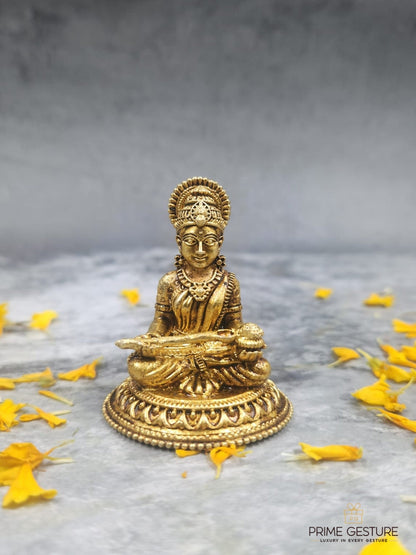 Brass Maa Annapurna Devi Idol