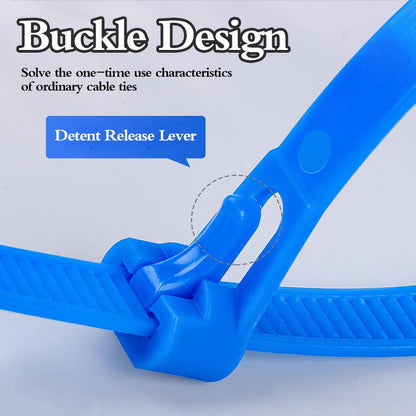 🧰Buckle Self-locking Premium Nylon Cable Wire Ties