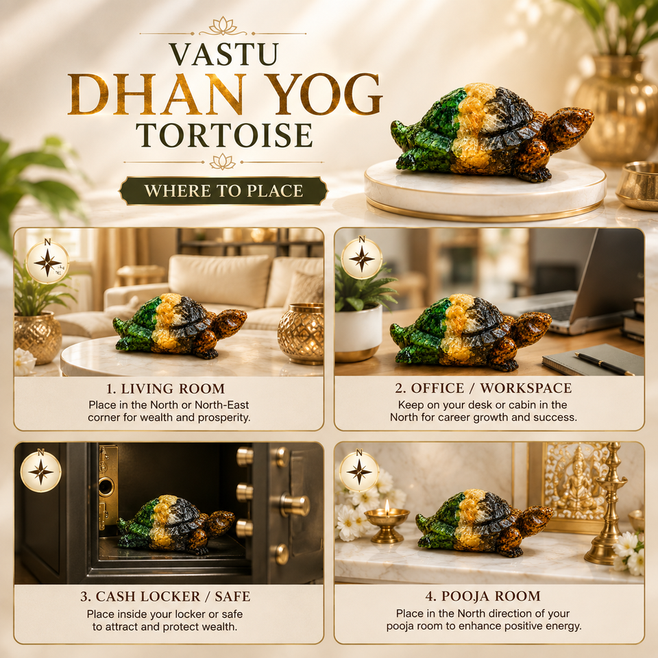 Vastu Dhan Yog Tortoise