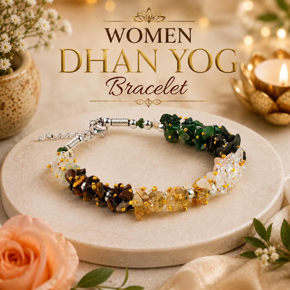 Women Dhan Yog Stone Bracelet