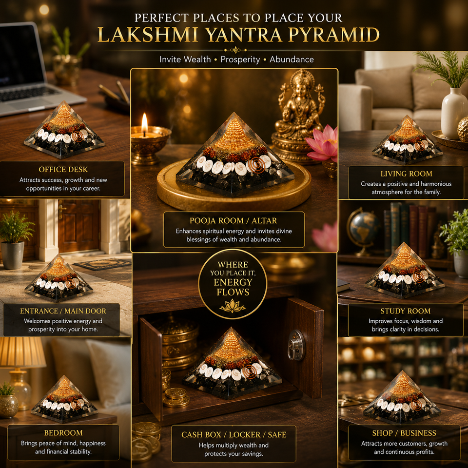 Lakshmi Yantra Pyramid