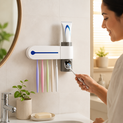 UV Toothbrush Sterilizer Holder