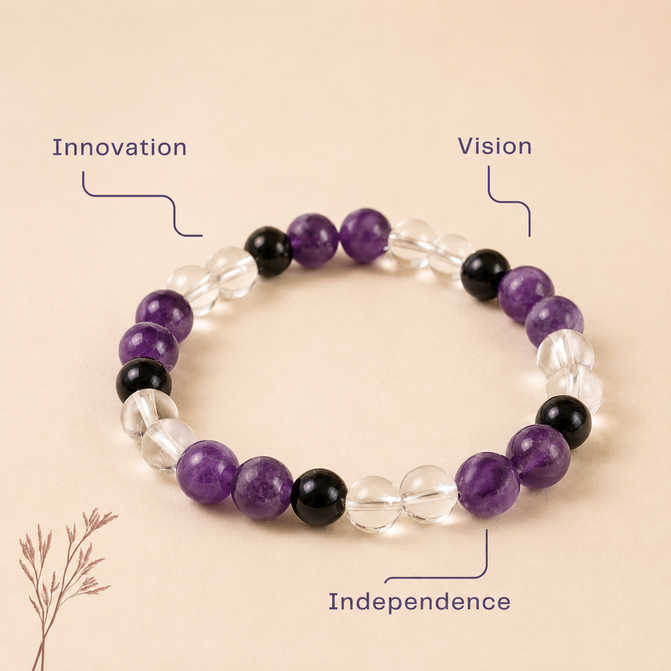 Aquarius Natural Multi Stones Bracelet
