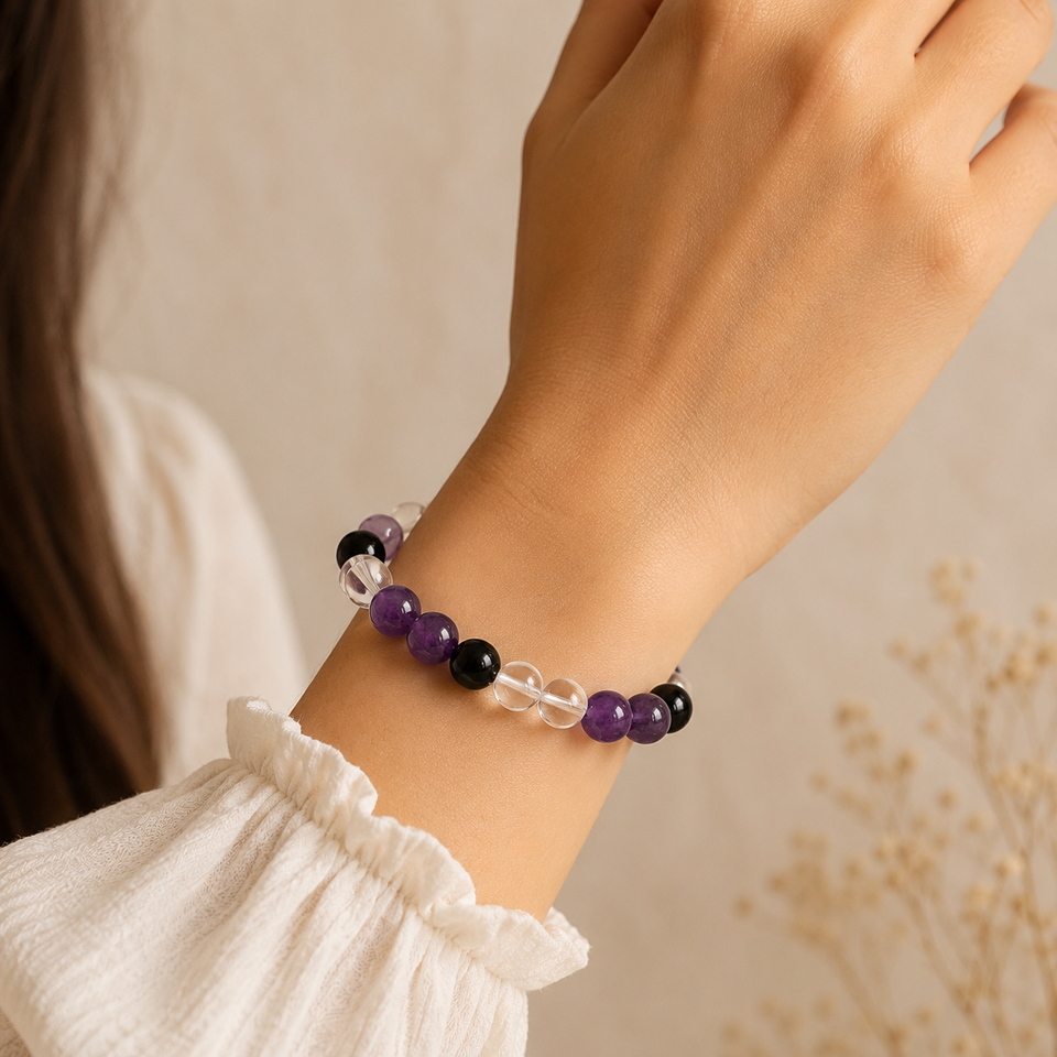Aquarius Natural Multi Stones Bracelet