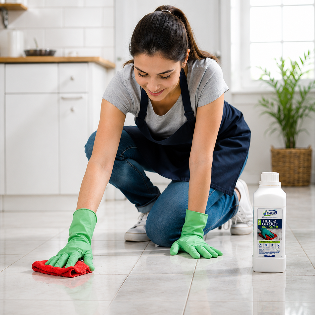 Clenova Pro Tile & Grout Cleaner 500ML