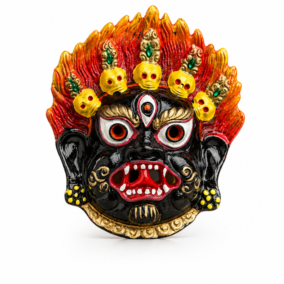 Kirtimukh (Black & Red)