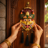Multicolor Kirtimukh Wall Decor || NAZARBATTU