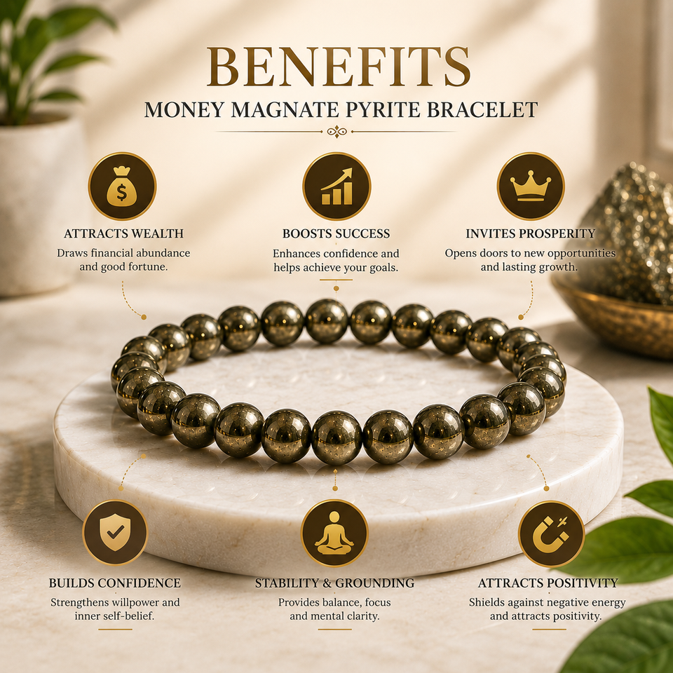 Money Magnet (Pyrite) Bracelet