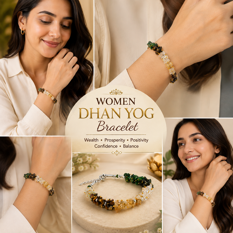 Women Dhan Yog Stone Bracelet