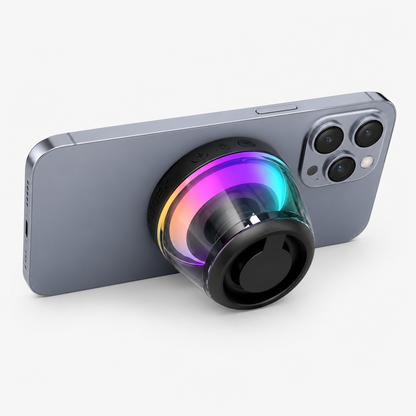 Wireless Magnetic Bluetooth Speaker with RGB Lighting