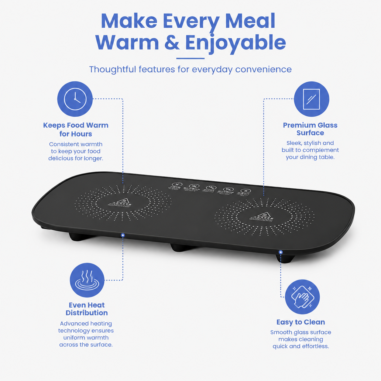 Electric Food Warming Tray