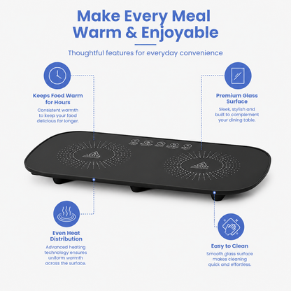 Electric Food Warming Tray