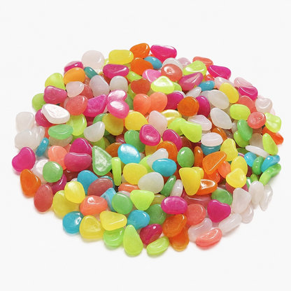 Glow in the Dark Garden Rocks (Pack of 100)