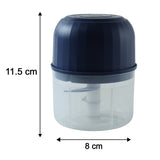 Usb Rechargeable Mini Food Chopper With Glass Bowl For Quick Kitchen Prep (1 Pc)
