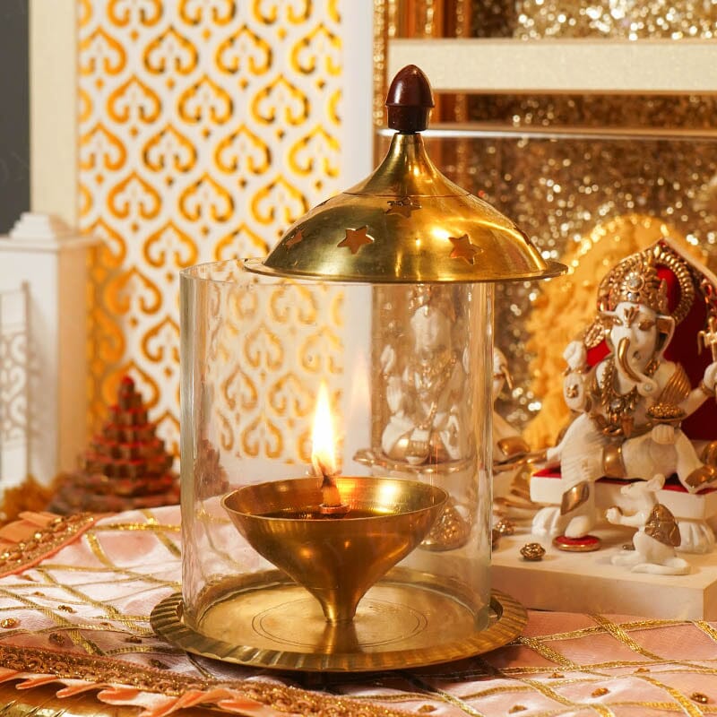 Brass Akhand Jyoti Diya