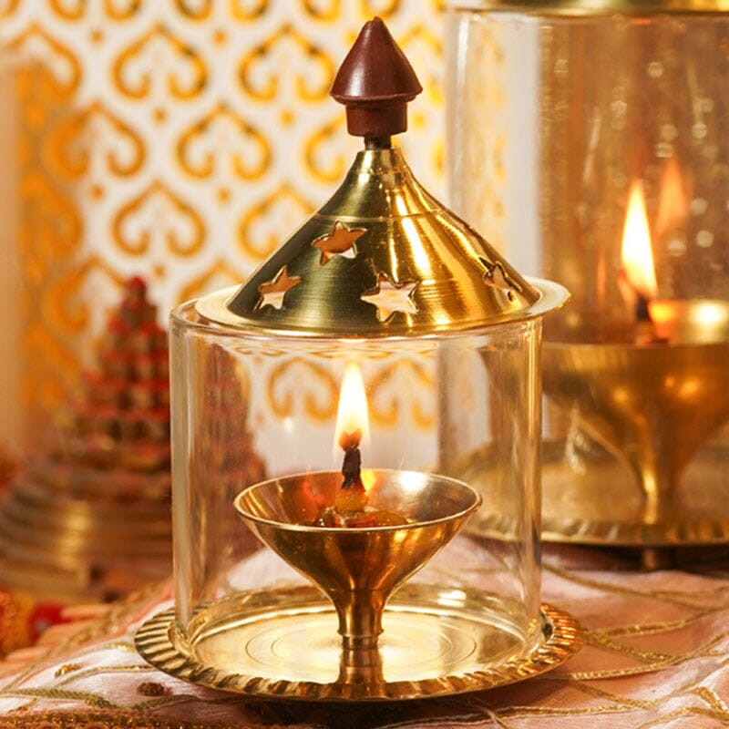 Brass Akhand Jyoti Diya
