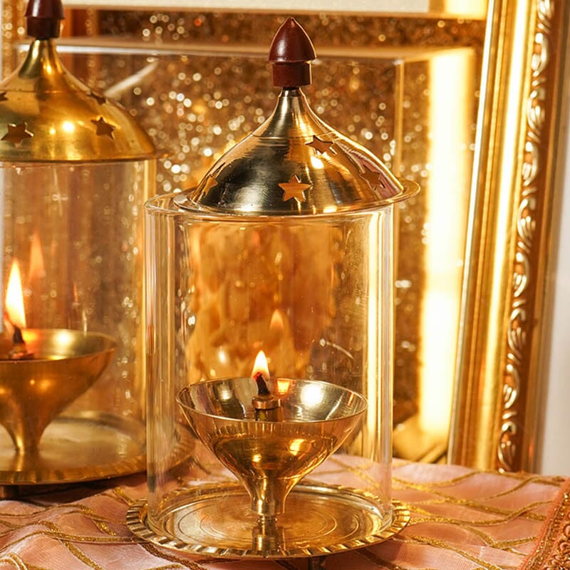 Brass Akhand Jyoti Diya