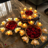 Astounding Lotus Diya Urli