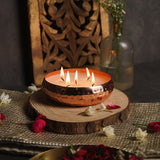 Copper Finish Luxury Scented Candle Urli