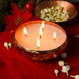Copper Finish Luxury Scented Candle Urli