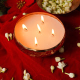 Copper Finish Luxury Scented Candle Urli