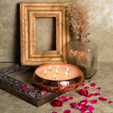 Copper Finish Luxury Scented Candle Urli