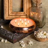 Copper Finish Luxury Scented Candle Urli