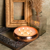 Copper Finish Luxury Scented Candle Urli