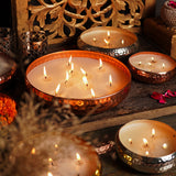 Copper Finish Luxury Scented Candle Urli